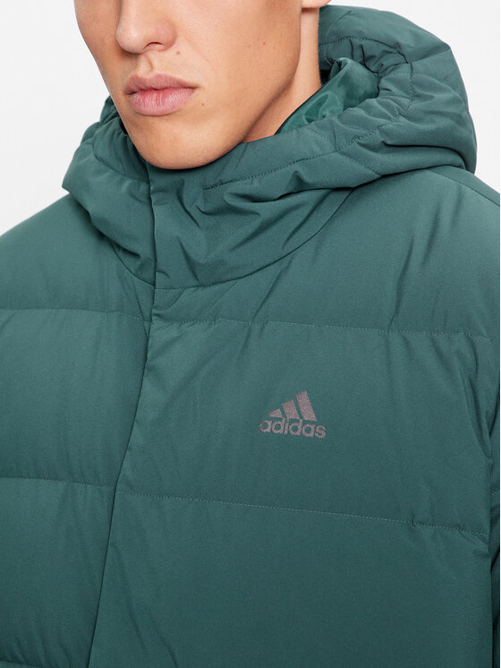 adidas adidas Geacă din puf Helionic Down IK3176 Albastru Regular Fit