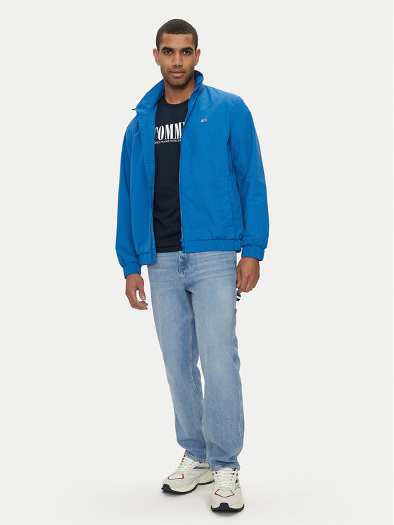 Tommy Jeans Tommy Jeans Kurtka bomber Essential DM0DM17982 Niebieski Regular Fit