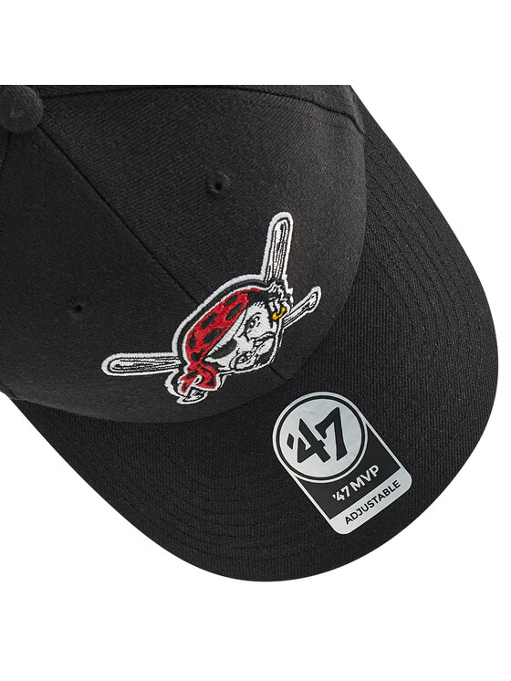 47 Brand 47 Brand Бейсболка MLB Pittsburgh Pirates B-MVP20WBV-BKO Чорний
