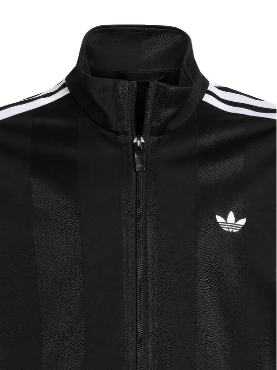 adidas adidas Pulóver Firebird Jacquard KC6845 Fekete Loose Fit