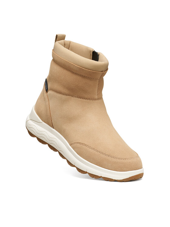Geox Geox Īsie zābaki D Spherica 4X4 B Abx D6626C 2211 C5018 Gaiši bēša