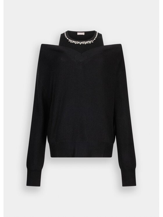 Liu Jo Liu Jo Maglione MF5126MA85Q22222 Nero Regular Fit
