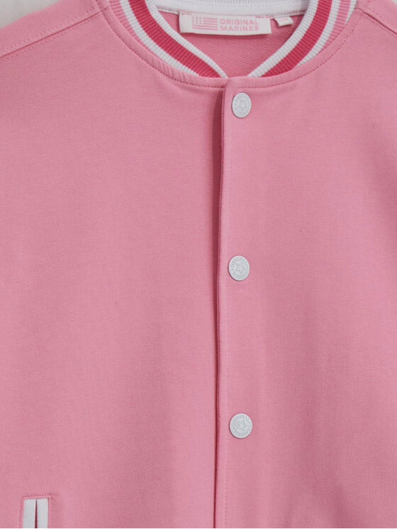 Original Marines Original Marines Sweatshirt DFP5026YF Rosa Regular Fit