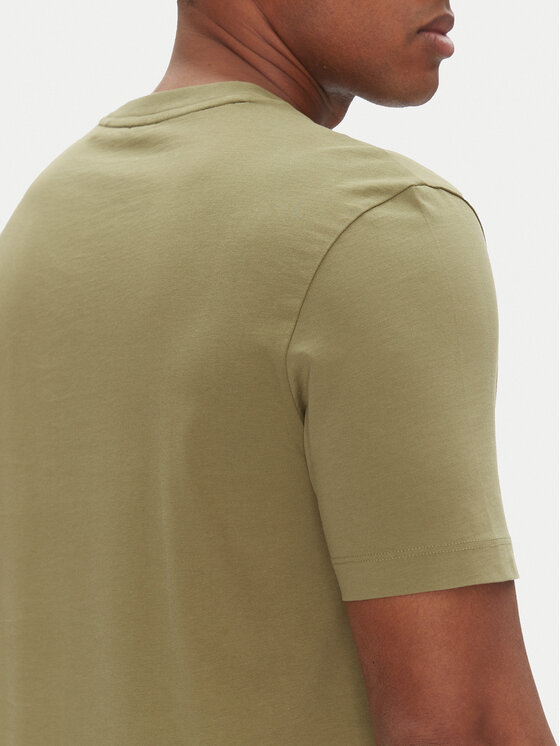 BOSS BOSS T-Shirt Thompson 01 50468347 Zelená Regular Fit