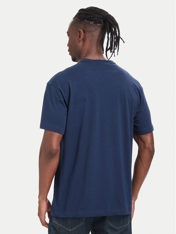 Versace Jeans Couture Versace Jeans Couture Tričko 80GAHT05 CJ00T Tmavomodrá Regular Fit