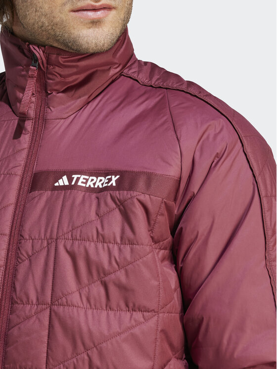 adidas adidas Outdoorová bunda Terrex Multi IB4187 Červená Regular Fit