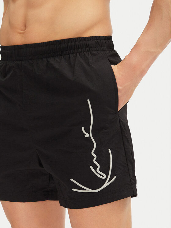 Karl Kani Karl Kani Badeshorts KK Signature Board 6055415 Schwarz Regular Fit