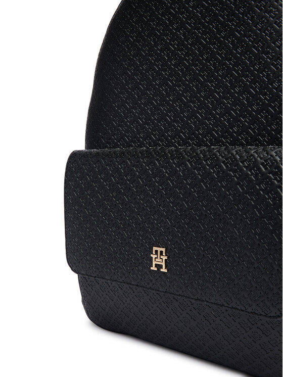 Tommy Hilfiger Tommy Hilfiger Kuprinės Th Icon Backpack Mono AW0AW19284 Juoda