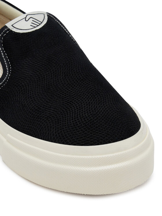 S.W.C Stepney Workers Club S.W.C Stepney Workers Club Sneakers aus Stoff Lister YA03014 Schwarz