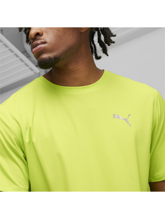 Puma Puma T-Shirt 525058 Żółty Regular Fit