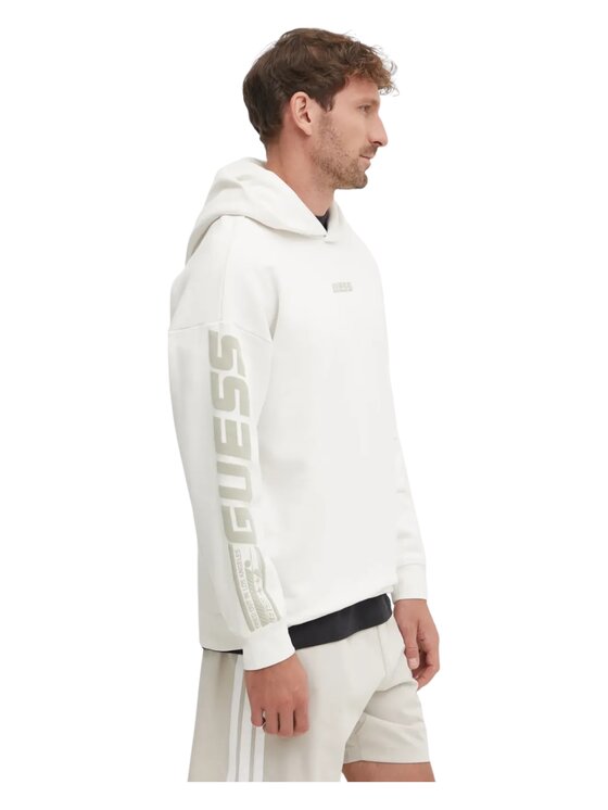 Guess Active Guess Active Felpa z4bq03kaij1-g018 Bianco Regular Fit