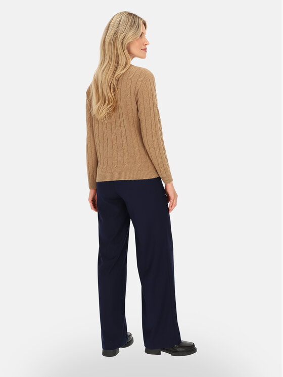 L’AF L’AF Sweter Lisa Brązowy jasny Regular Fit