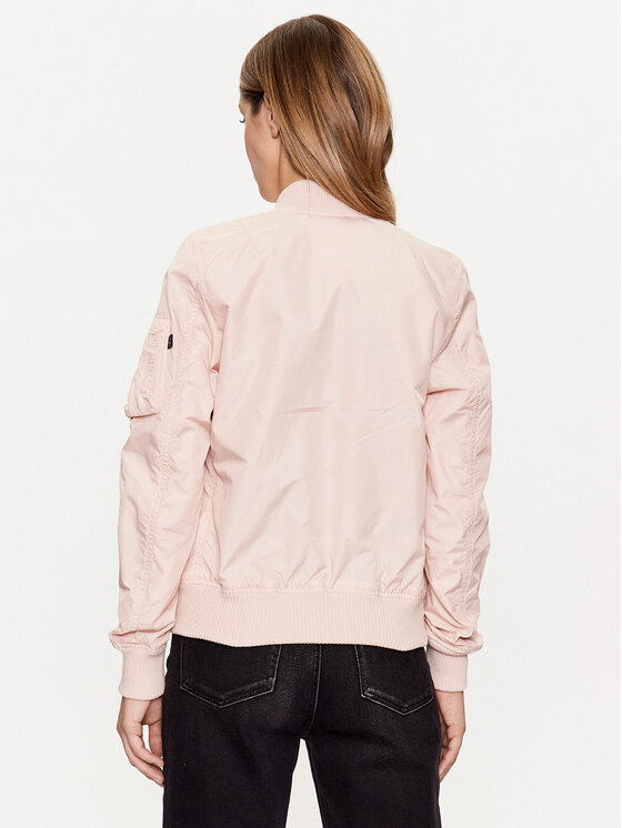Alpha Industries Alpha Industries Яке бомбър MA-1 141041 Розов Regular Fit