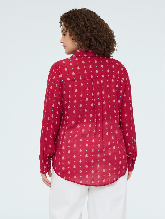 Fiorella Rubino Fiorella Rubino Camicia 5053T001457N0V6 Rosso Regular Fit