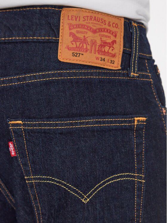 Levi's® Levi's® Jeans hlače 527™ 05527-0707 Mornarsko modra Bootcut Fit