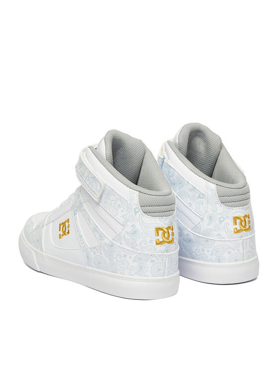 DC Shoes DC Shoes Sneakersy EO-PURE HIGH-TOP SE EV SN DC01796114 Biela