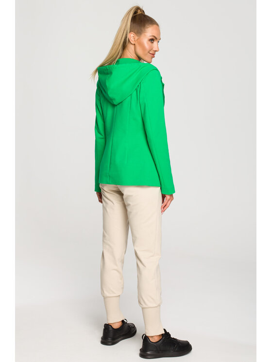 Made of Emotion Made of Emotion Sako M691 Zelená Casual Fit