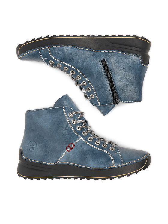 Rieker Rieker Stiefeletten 71510-14 Blau