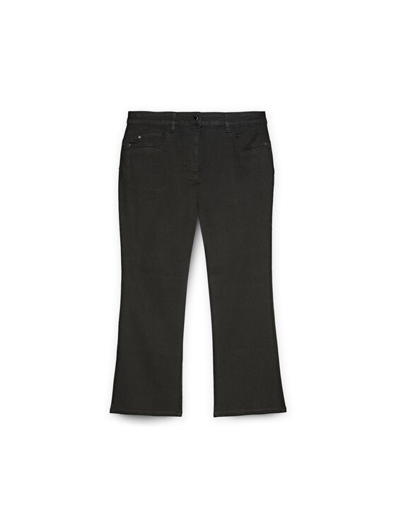 Fiorella Rubino Fiorella Rubino Jeansy P406T104961N033 Czarny Flare Fit