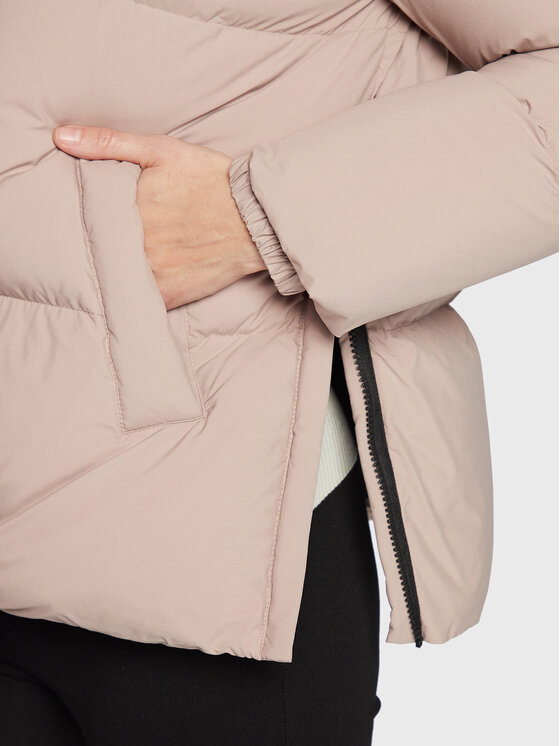 Hetregó Hetregó Pūkinė striukė Beatrix 8M692 22WD10 Smėlio Regular Fit