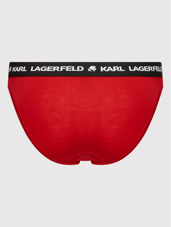KARL LAGERFELD KARL LAGERFELD Sada 2 kusů kalhotek 211W2127 Červená