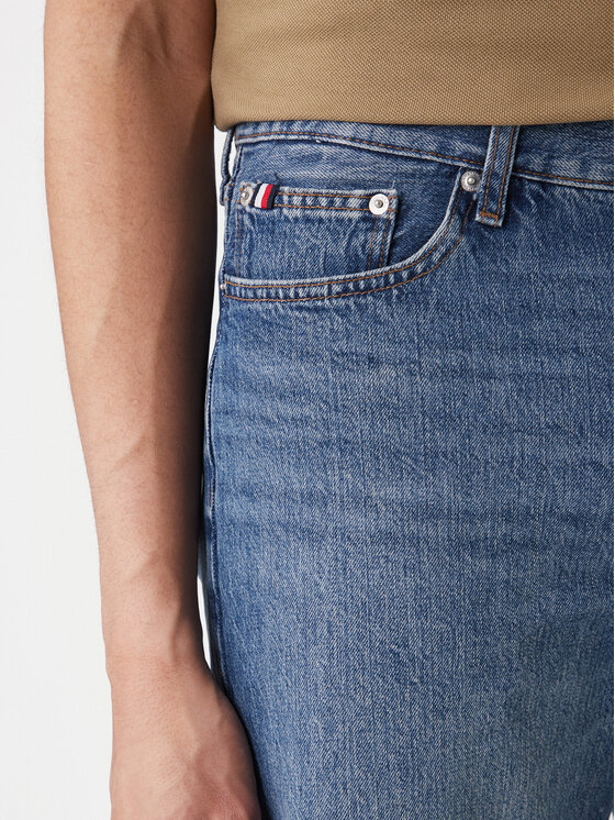 Tommy Hilfiger Tommy Hilfiger Szorty jeansowe Dover MW0MW42557 Niebieski Regular Fit