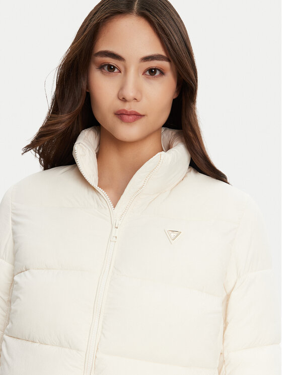 Guess Guess Зимно яке V4YL03 WFUD0 Екрю Regular Fit
