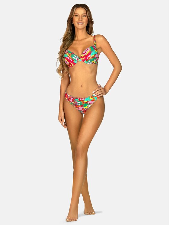 Miss Lou Miss Lou Bikini ML050 Kolorowy
