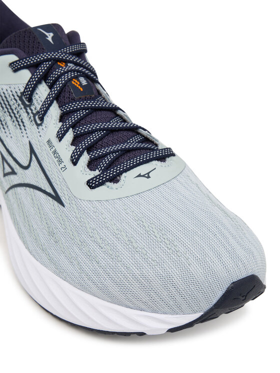 Mizuno Mizuno Skriešanas apavi Wave Inspire 21 J1GC2544 Pelēks