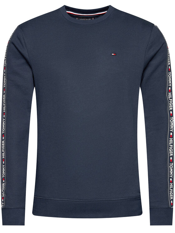 Tommy Hilfiger Tommy Hilfiger Pulóver Track UM0UM00705 Sötétkék Regular Fit