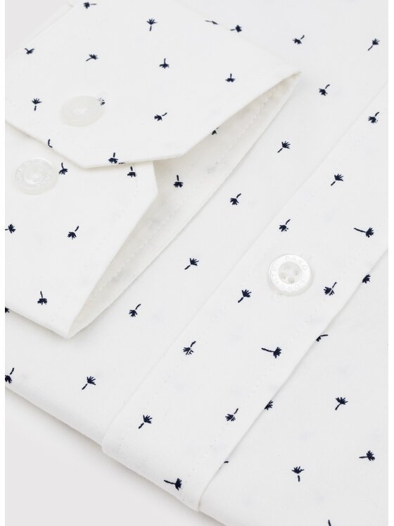 Pako Lorente Pako Lorente Koszula P24WN-1X-033 Biały Slim Fit