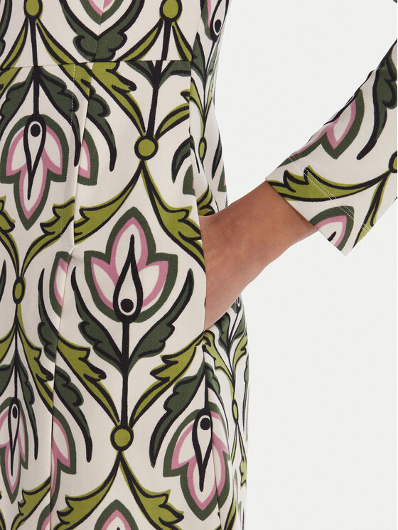 Weekend Max Mara Weekend Max Mara Ikdienas kleita Rampur 2515621031 Zaļš Regular Fit