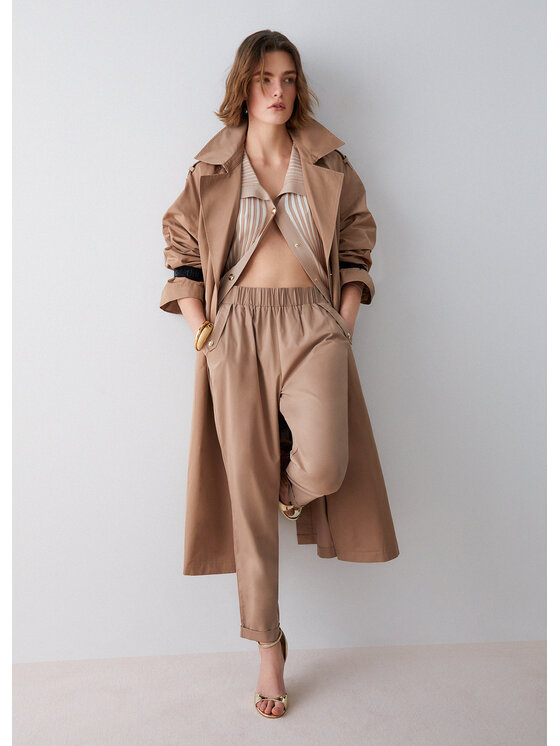 Liu Jo Liu Jo Pantaloni di tessuto TA6255TS92261412 Beige Regular Fit