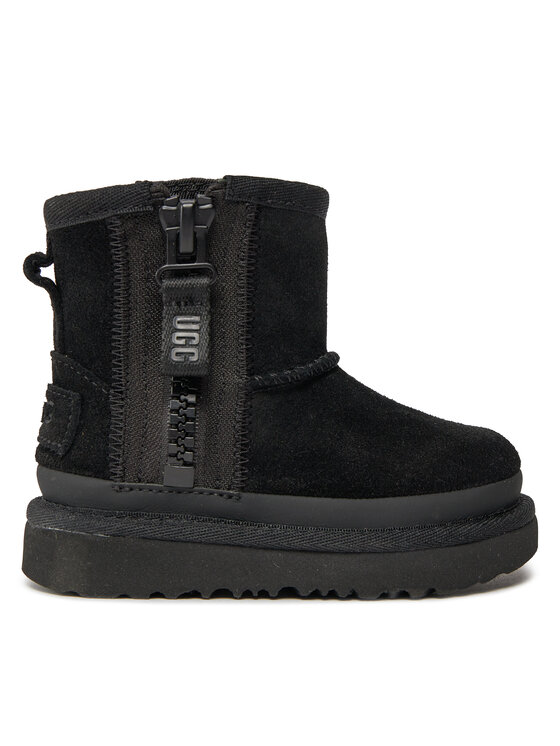 Ugg Ugg Sněhule T Classic Mini Ziper Tape Logo 1143699T Černá
