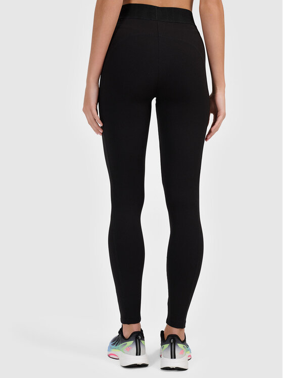 4F 4F Legginsy 4FWAW26TTIGF306-20S Czarny Active Fit