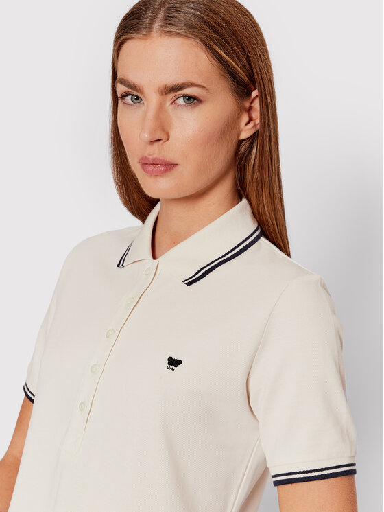 Weekend Max Mara Poloshirt Manco 59510327 Beige Regular Fit 