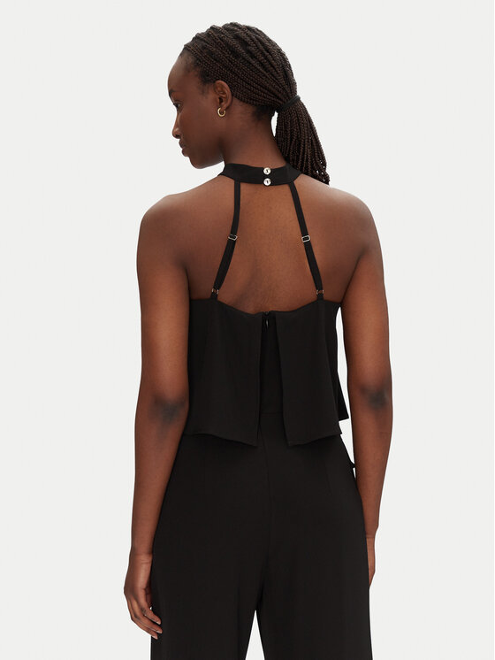 Rinascimento Rinascimento Salopetă CFC0124143003 Negru Regular Fit