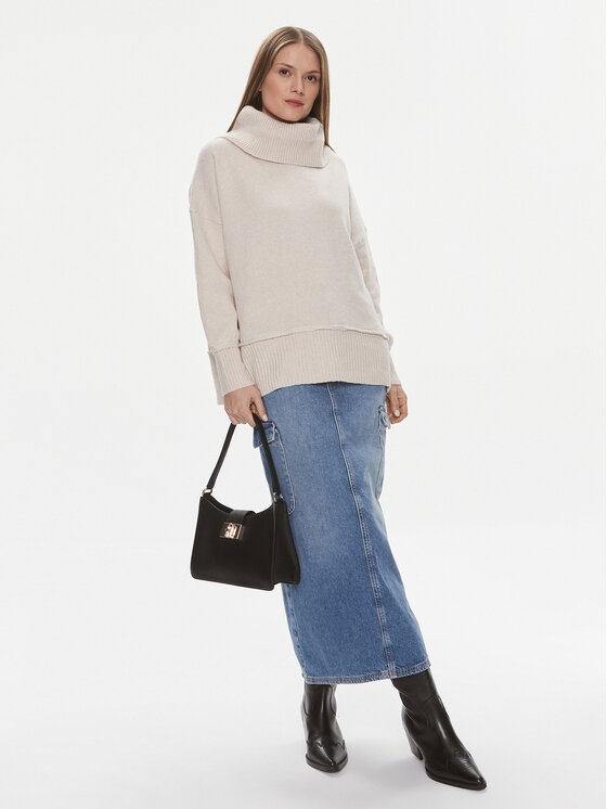 ONLY ONLY Светр 15306541 Бежевий Relaxed Fit