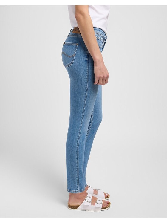 Lee Lee Jeansy Scarlett Niebieski Skinny Fit