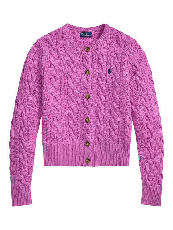Polo Ralph Lauren Polo Ralph Lauren Кардиган 211972104510 Розов Slim Fit