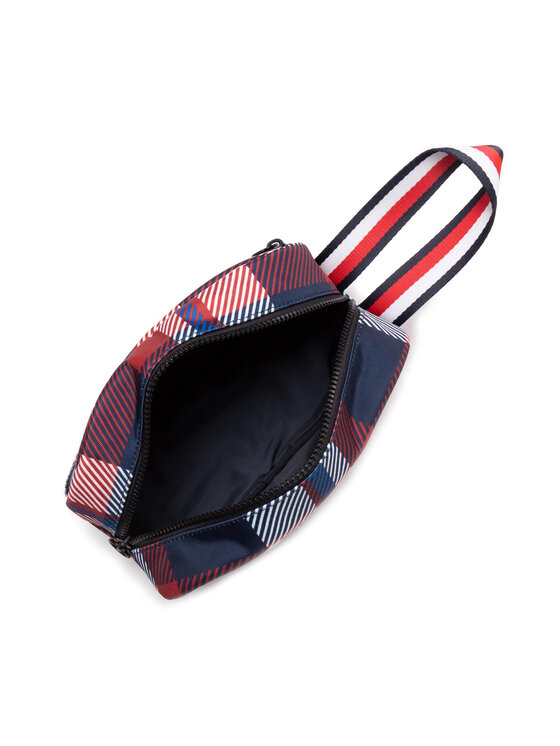 Tommy Hilfiger Tommy Hilfiger Kozmetični kovček Th Established Check Washbag AM0AM07825 Pisana
