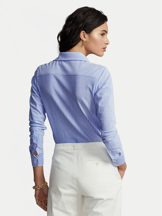 Polo Ralph Lauren Polo Ralph Lauren Koszula Oxford 211664416 Błękitny Slim Fit