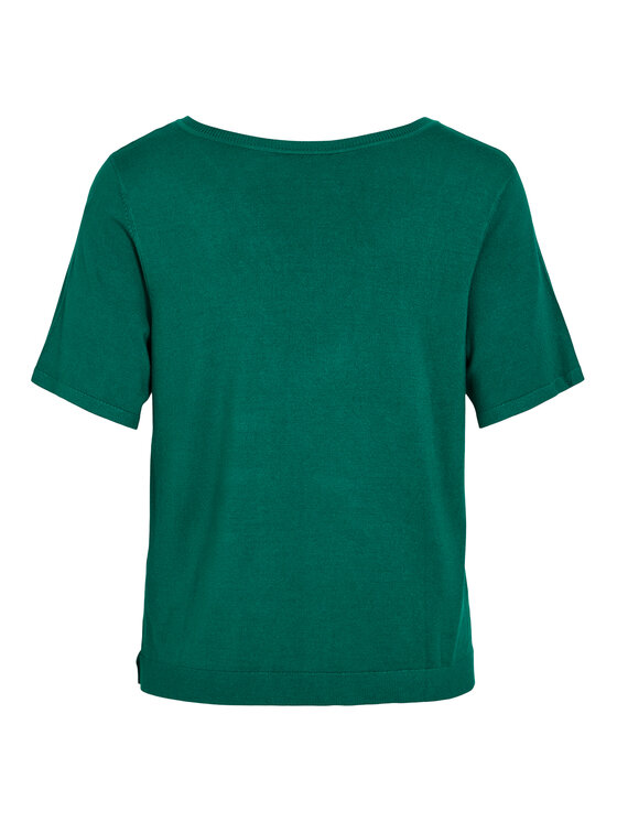 Vila Vila Sweater Wennie 14100578 Zöld Regular Fit