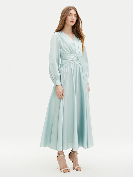 Guess Guess Večerné šaty W5PK1X WD8G2 Zelená Regular Fit