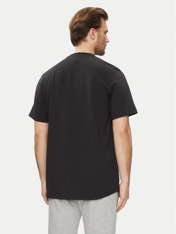 adidas adidas T-krekls All SZN Graphic T-Shirt IC9815 Melns Loose Fit