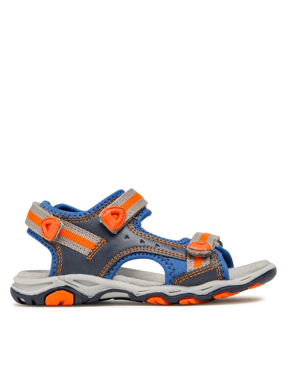Sandale Kickers Kiwi 558522-30-53 S Blue Marine Orange