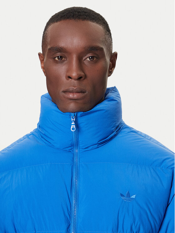adidas adidas Zimné bundy JX4088 Modrá Slim Fit