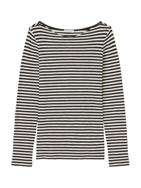 Marc O'Polo Marc O'Polo Blúz B01 2196 52597 Fekete Regular Fit