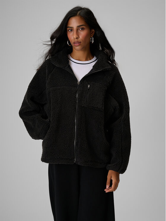 4F 4F Polar ESSENTIAL Czarny Loose Fit