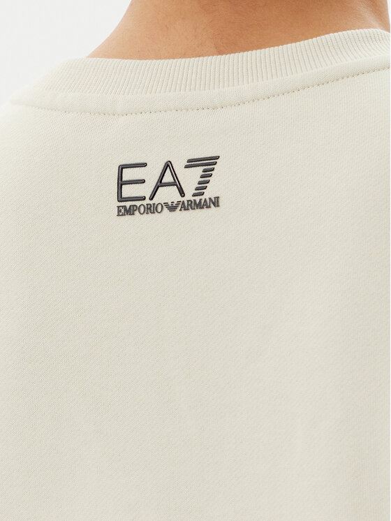 EA7 Emporio Armani EA7 Emporio Armani Pulóver 7W000100 AF10377 U1079 Bézs Loose Fit